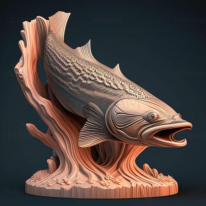 3D модель Oncorhynchus galae (STL)